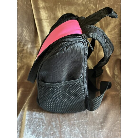 Nintendo Mini Backpack Gameboy Carrying Protective Travel Case Pink Black - NICE - Picture 9 of 16